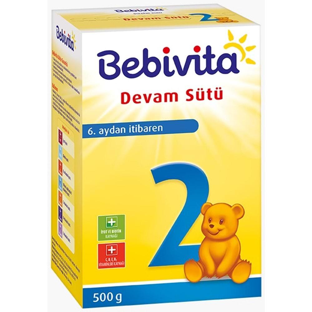 Bebivita Devam Sütü 500GR No:2 (6-12 Ay)