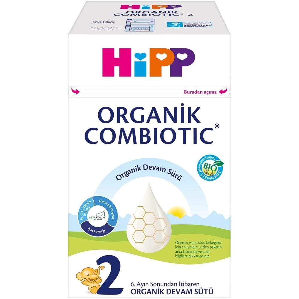 Hipp Organik Combiotic Bebek Devam Sütü 800GR No:2 (6. Aydan İtibaren)