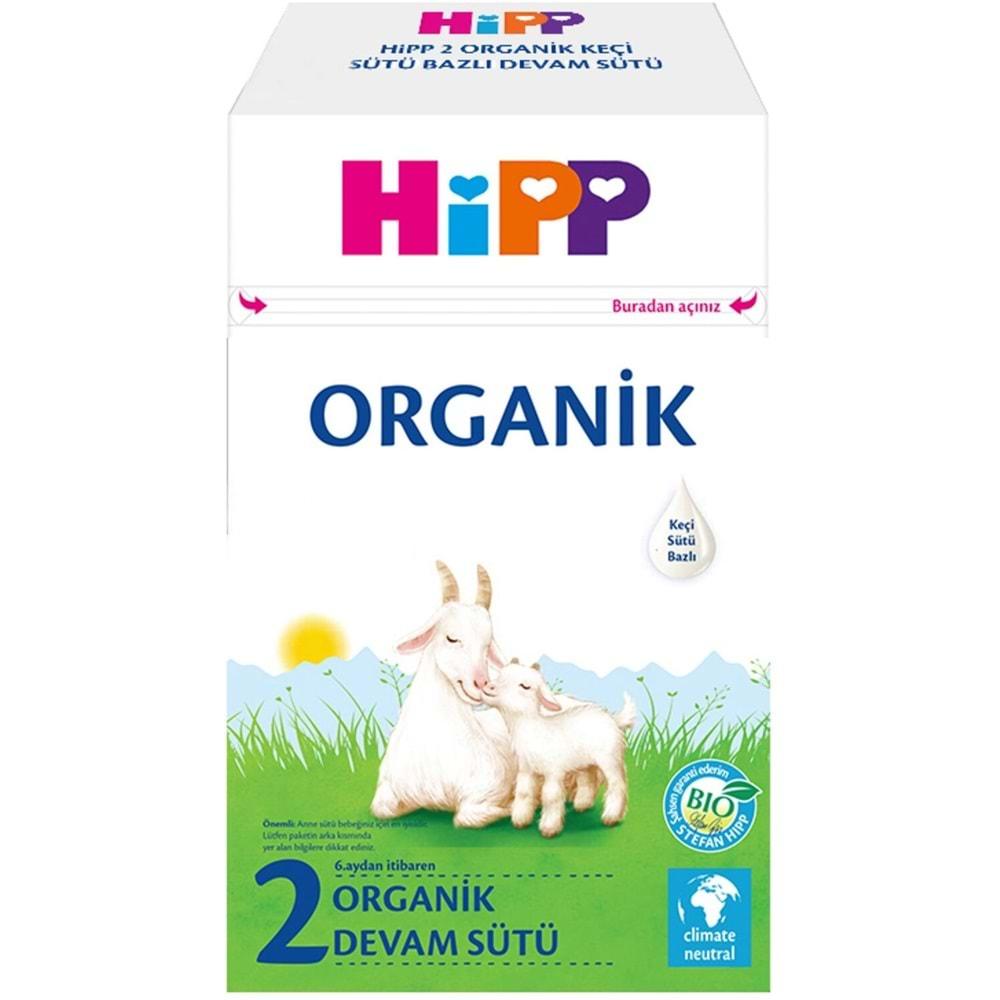 Hipp Organik Keçi Sütü Bazlı Devam Sütü 400GR No:2 (6.Aydan İtibaren)
