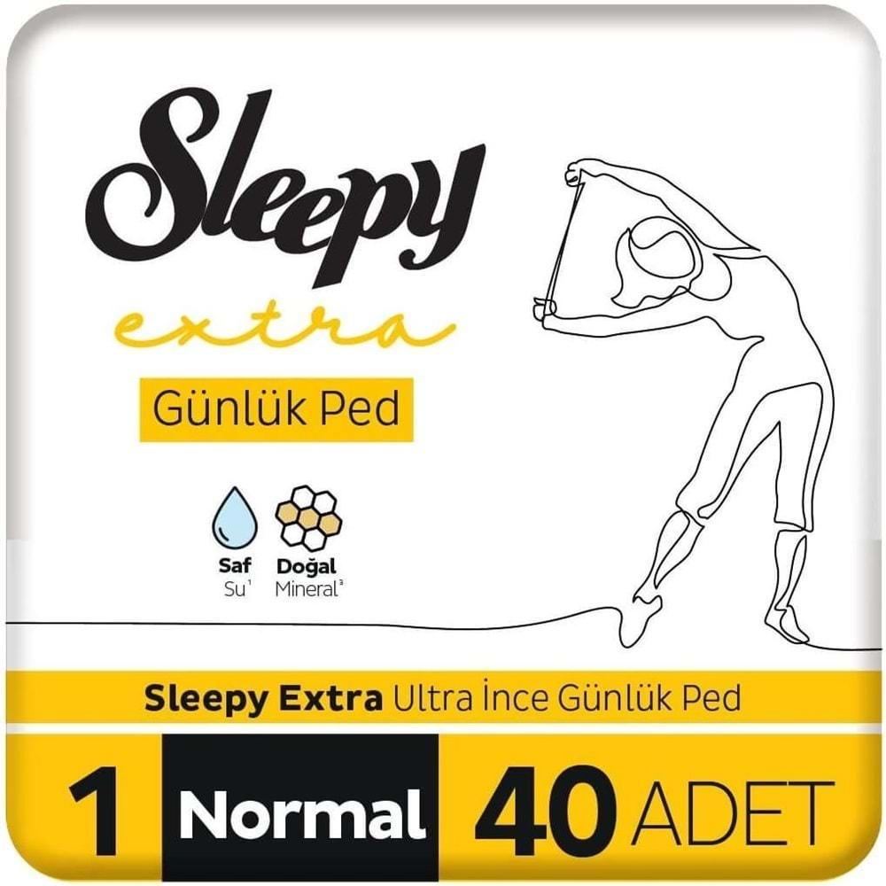 Sleepy Extra Günlük Ped Normal 40 Adet Mega Pk