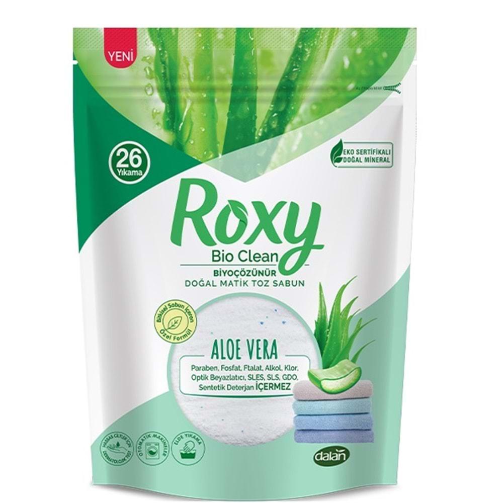 Dalan Roxy Bio Clean Matik Sabun Tozu 800GR Aloe Vera (26 Yıkama)