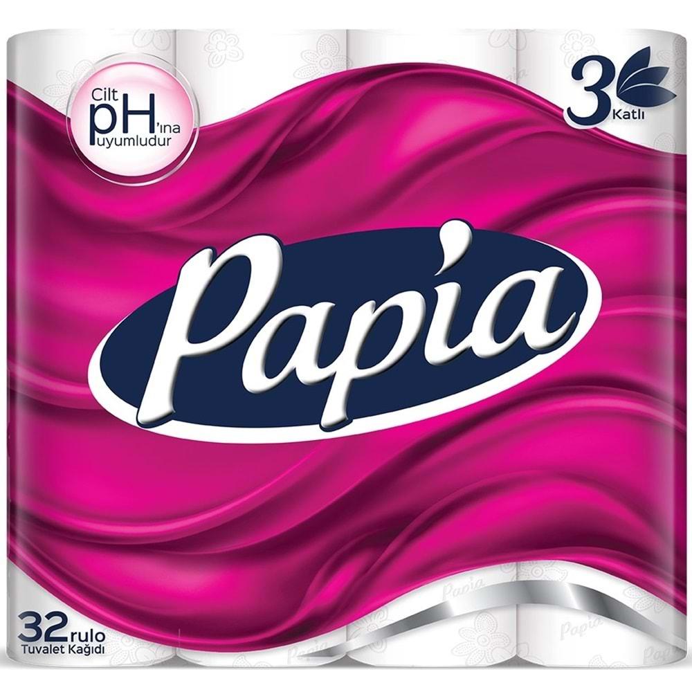 Papia Tuvalet Kağıdı (3 Katlı) 32 Li Pk Klasik