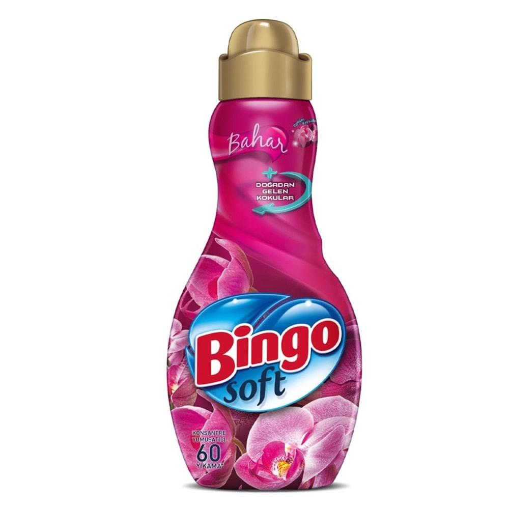 Bingo Soft Çamaşır Yumuşatıcı Konsantre 1440ML Bahar