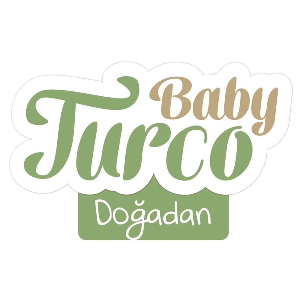 Baby Turco Bebek Bezi Doğadan Beden:3 (5-9KG) Midi 224 Adet Süper Ekonomik Fırsat Pk