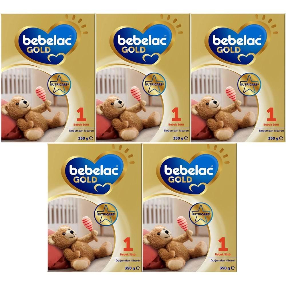 Bebelac Gold 350GR No:1 Bebek Sütü (0-6 Ay) (5 Li Set)