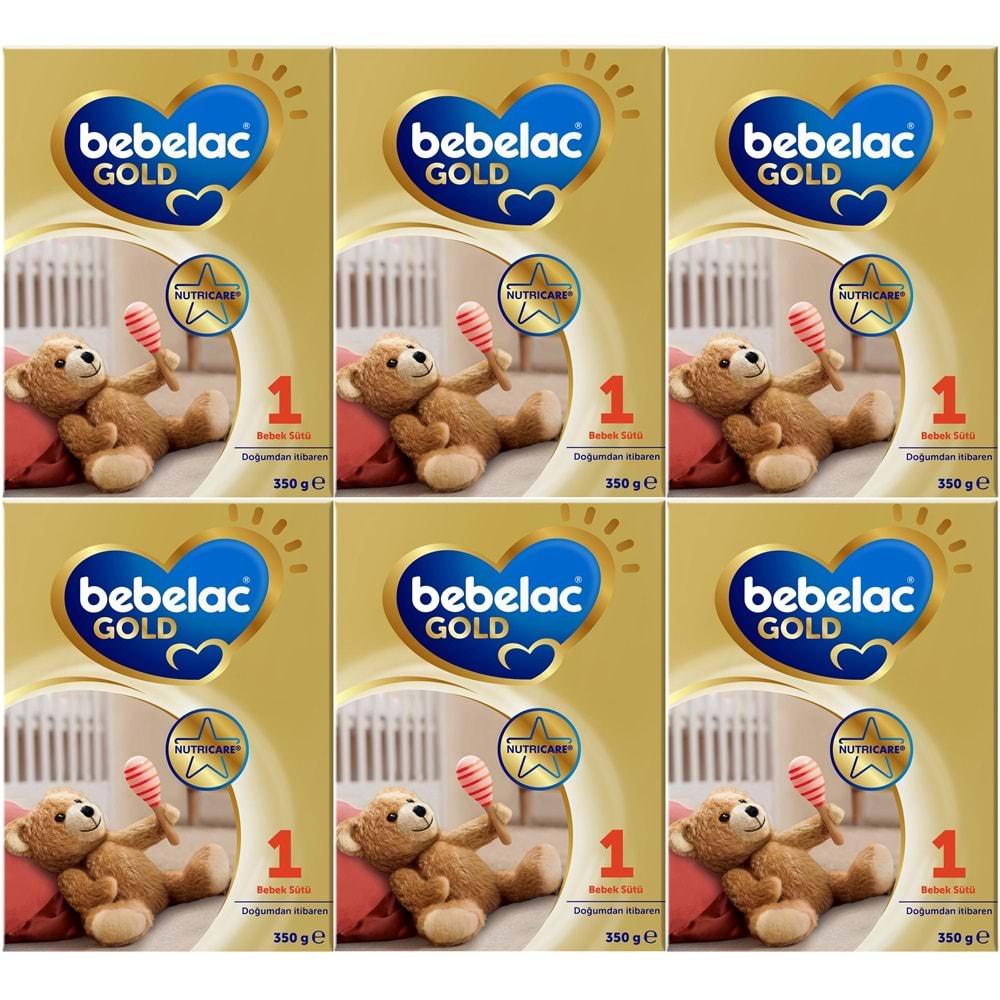 Bebelac Gold 350GR No:1 Bebek Sütü (0-6 Ay) (6 Lı Set)