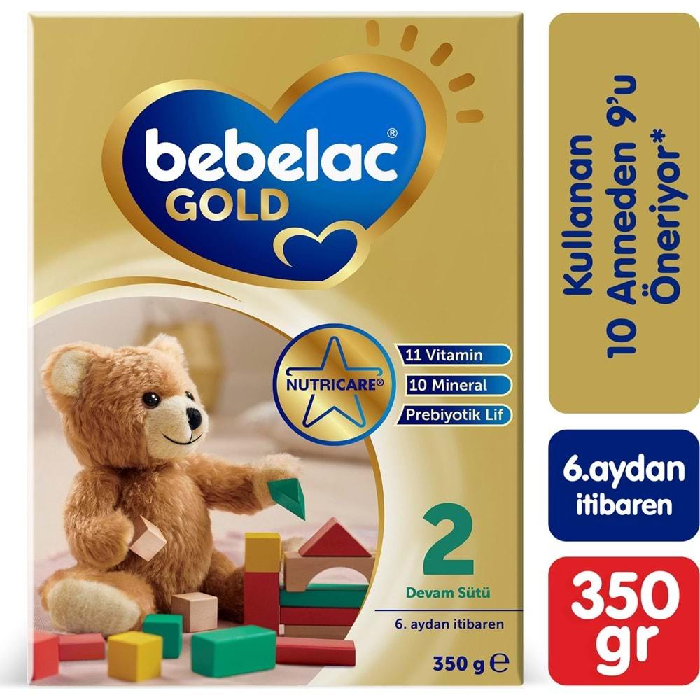 Bebelac Gold 350GR No:2 Devam Sütü (6-9 Ay) (2 Li Set)