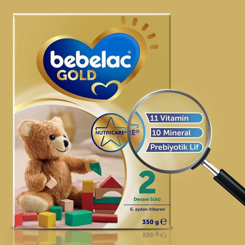 Bebelac Gold 350GR No:2 Devam Sütü (6-9 Ay) (3 Lü Set)