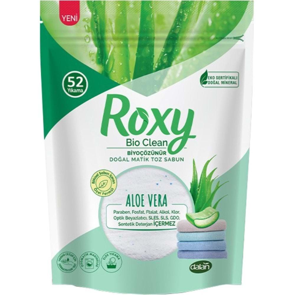 Dalan Roxy Bio Clean Matik Sabun Tozu 1.6Kg Aloe Vera (3 Lü Set) (156 Yıkama)