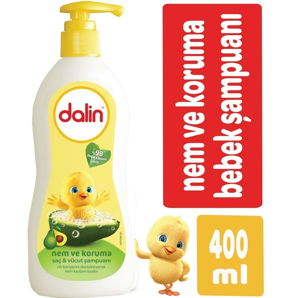 Dalin Nem Koruma Saç&Vücut Şampuanı 400ML (9 Lu Set)