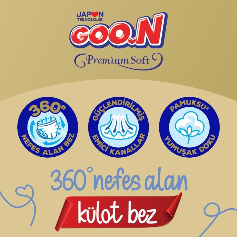 Goon Premium Soft Külot Bebek Bezi Beden:7 (18-30Kg) XX Large 126 Adet Süper Ekonomik Mega Pk