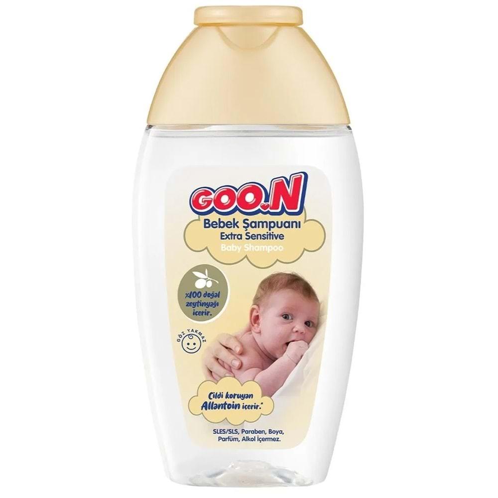 Goon Bebek Saç ve Vücut Şampuanı 200ML Ekstra Sensitive/Hassas (2 Li Set)
