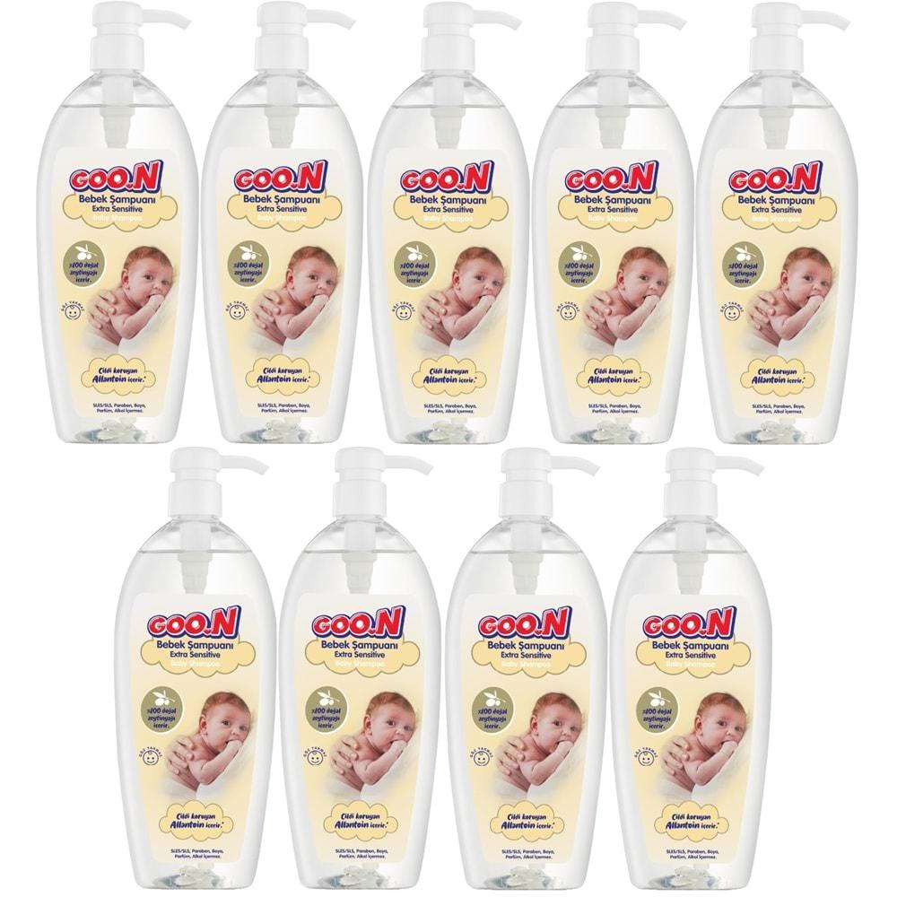 Goon Bebek Şampuanı 700ML Ekstra Sensitive/Hassas (9 Lu Set)