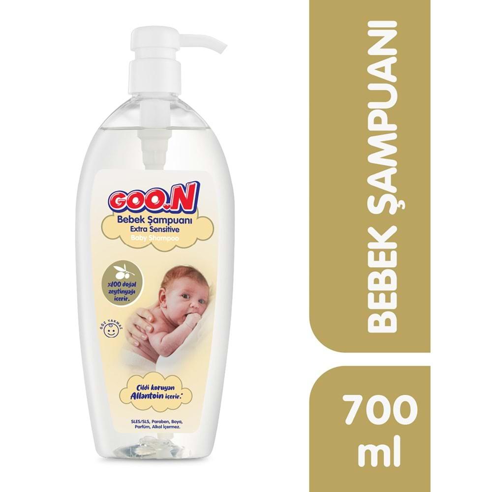Goon Bebek Şampuanı 700ML Ekstra Sensitive/Hassas (9 Lu Set)
