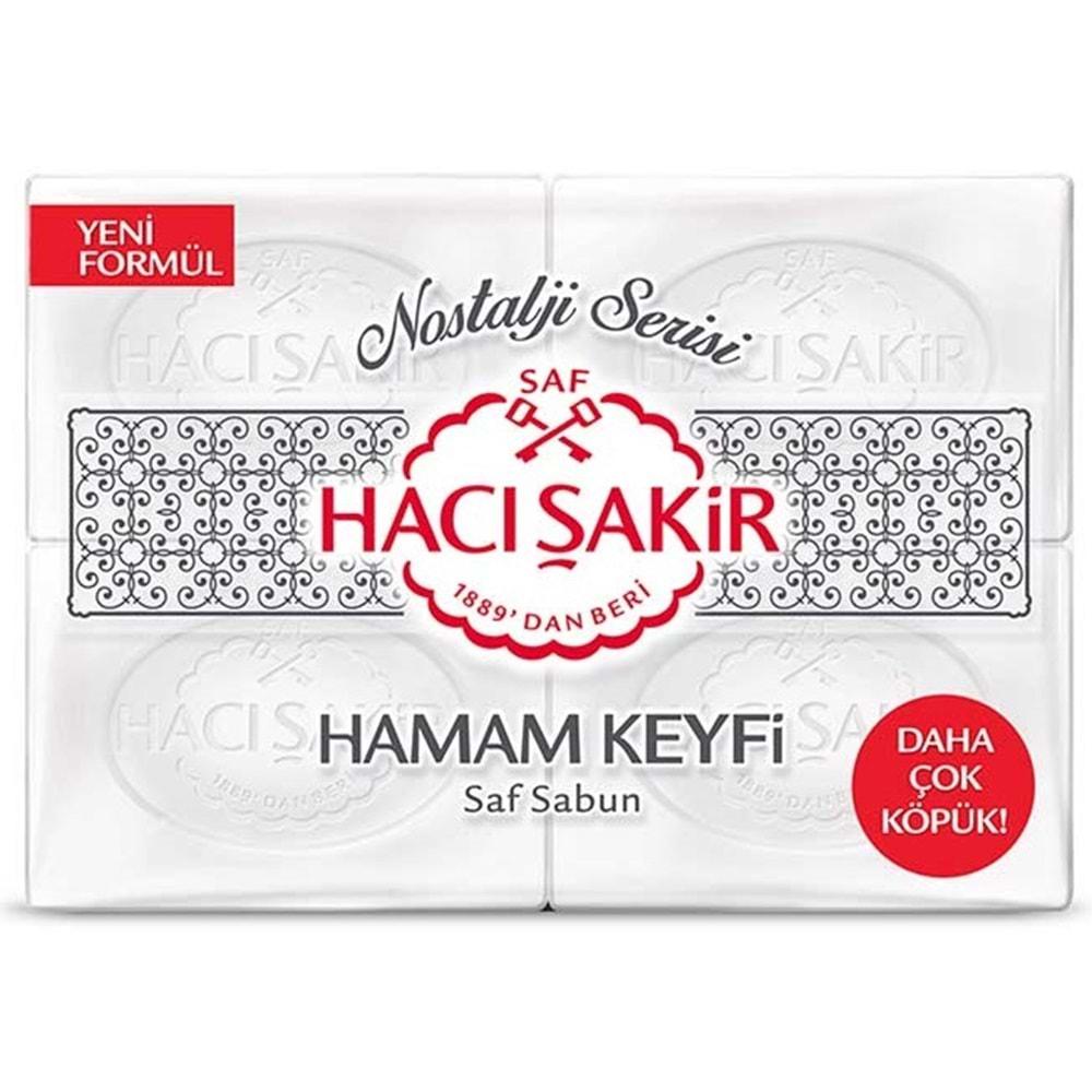Hacı Şakir Sabun 800GR Hamam Keyfi (Nostalji Serisi) (4 Lü Set)