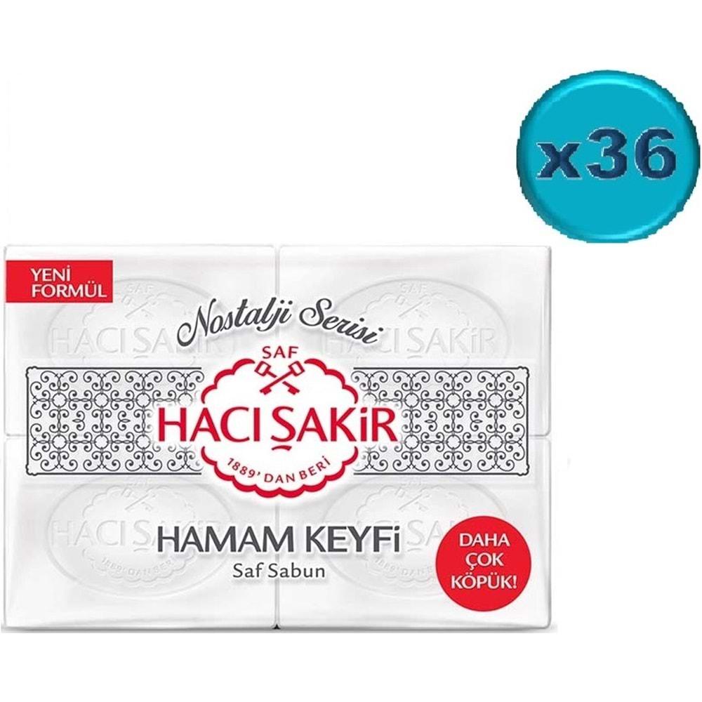 Hacı Şakir Sabun 800GR Hamam Keyfi (Nostalji Serisi) (36 Lı Set)
