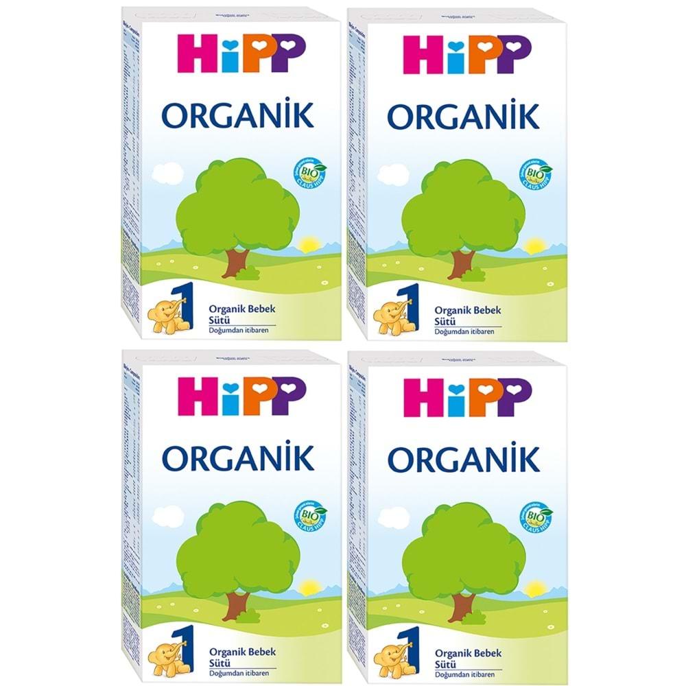 Hipp Organik Bebek Sütü 300GR No:1 (4 Lü Set)