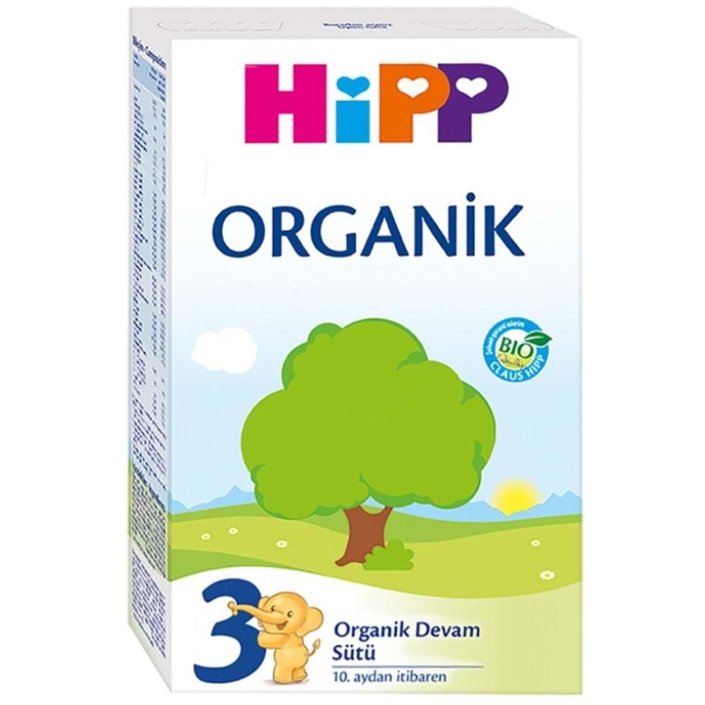 Hipp Organik Devam Sütü 300Gr No:3 (3 Lü Set)
