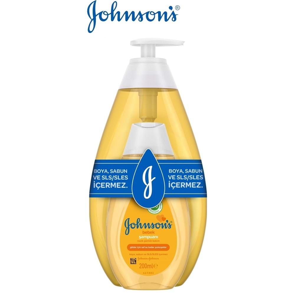 Johnsons Baby Bebek Şampuanı Klasik 750Ml+200 Hediye (3 Lü Set)