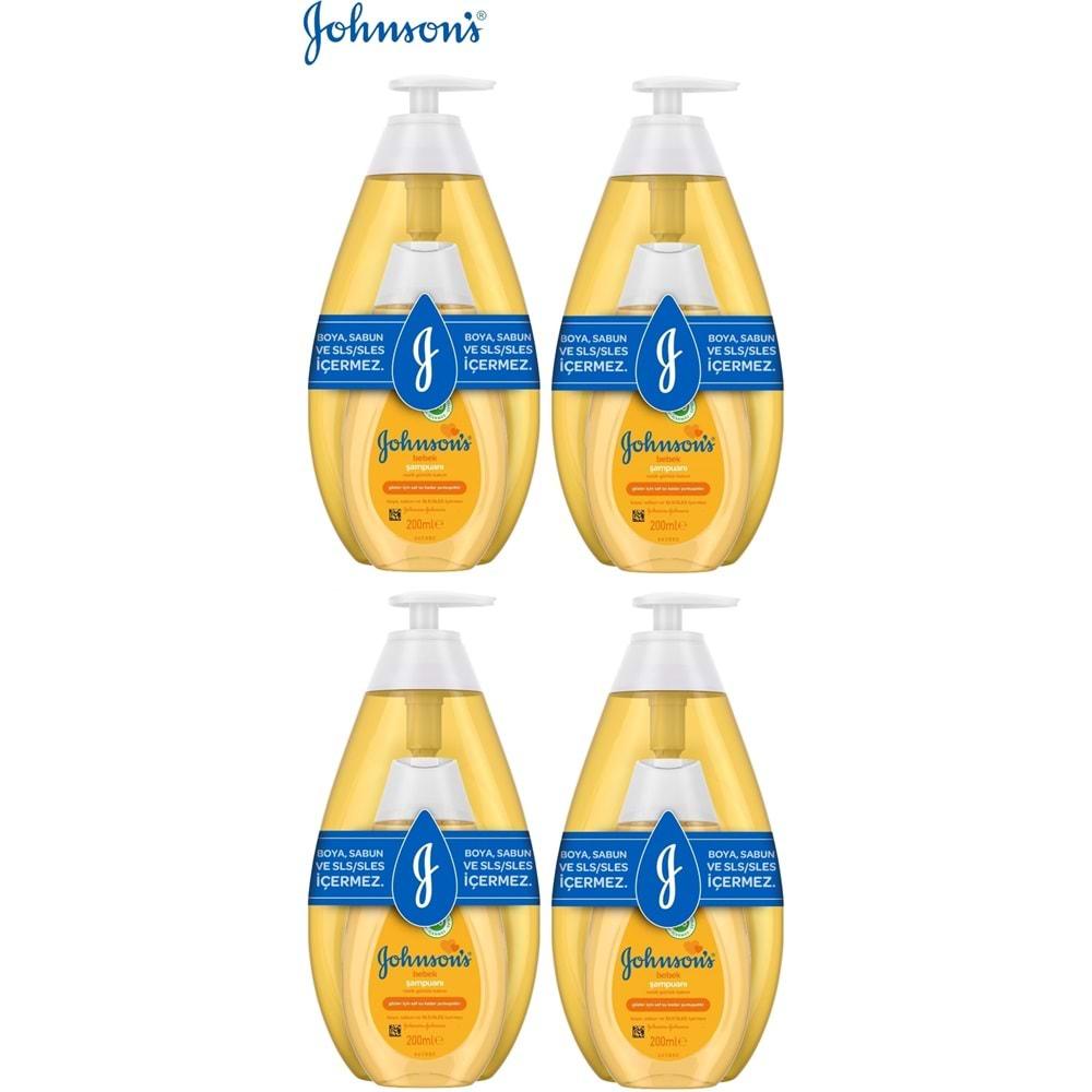 Johnsons Baby Bebek Şampuanı Klasik 750Ml+200 Hediye (4 Lü Set)