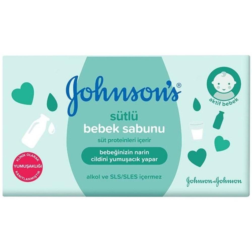 Johnsons Baby Bebek Sabunu 90Gr Sütlü (3 Lü Set)