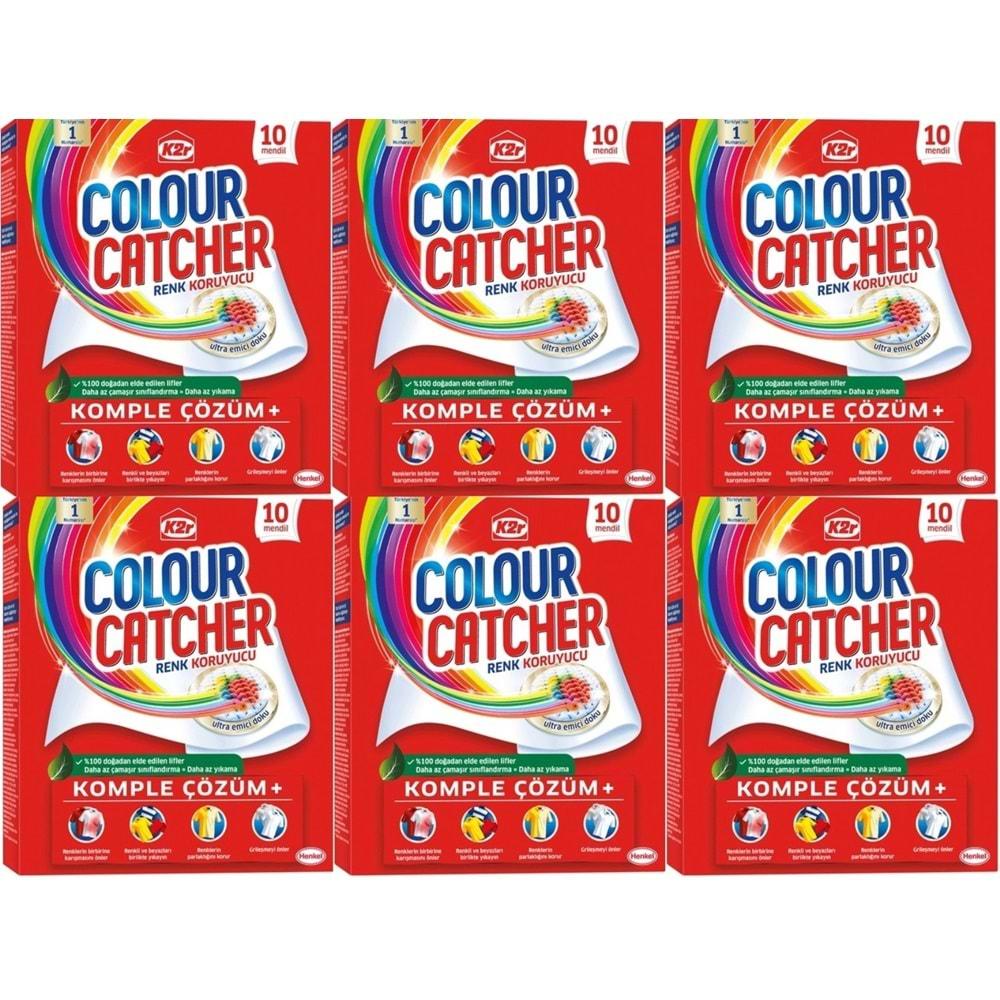 K2R Colour Catcher Renk Koruyucu Mendil 60 Lı Set (6PK*10)
