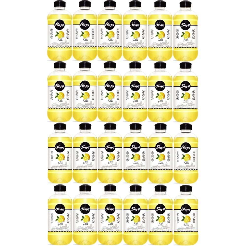Sleepy Sıvı Sabun 1500ML Lemon/Limon (24 Lü Set)