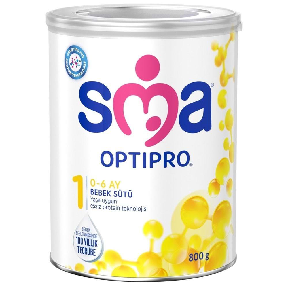 Sma Optipro 800GR No:1 Bebek Sütü (0-6 Ay) 3 Lü Set
