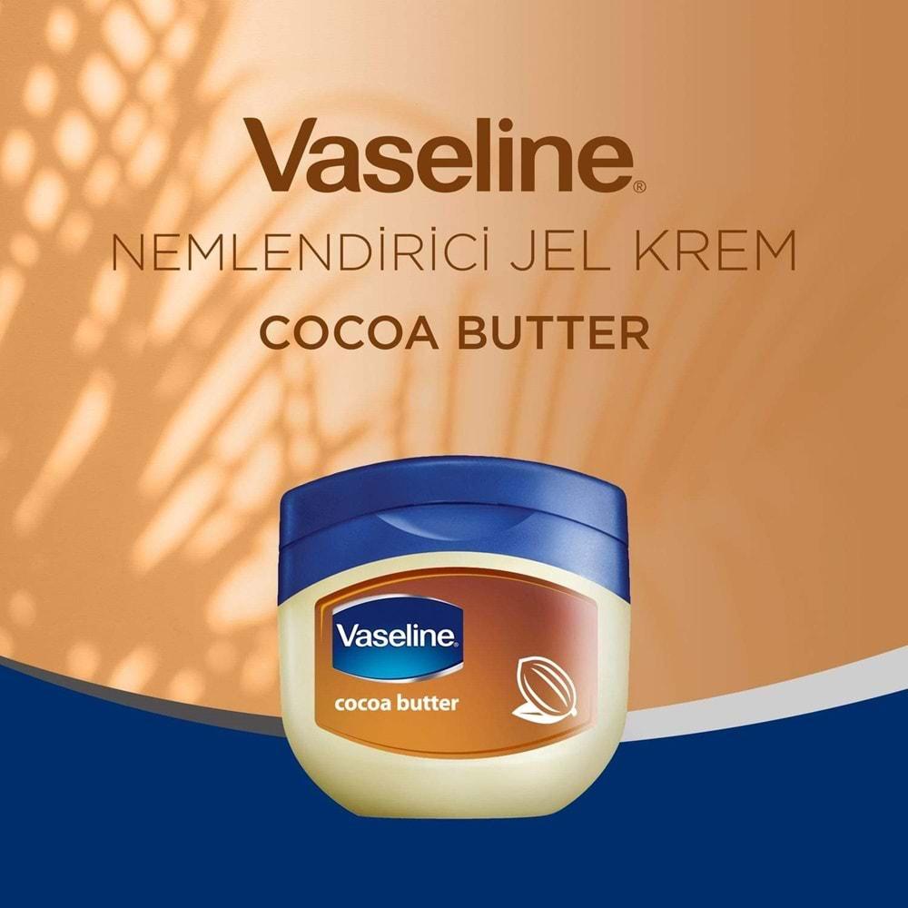 Vaseline Nemlendirici Jel Krem (Vazelin) 250ML Cocoa Butter (4 Lü Set)