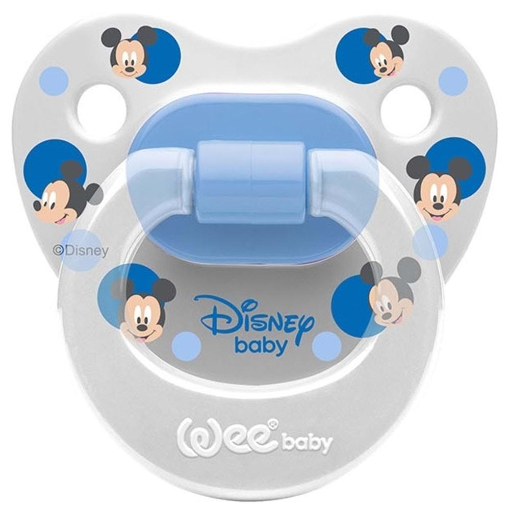 Wee Baby Disney Damaklı Emzik No:1 - Mavi