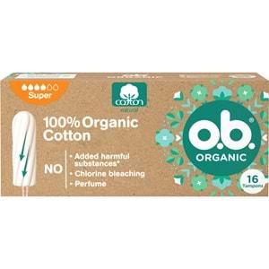 O.B Organic Süper Tampon 16 Lı Pk