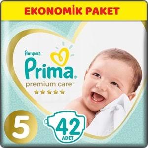 Prima Premium Care Bebek Bezi Beden:5 (11-16Kg) Junior 42 Adet Ekonomik Pk