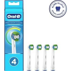 Oral-B Diş Fırçası Yedek Başlığı Precision Clean 4 Lü Pk