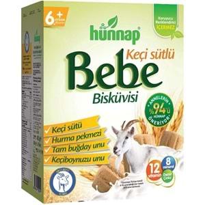 Hünnap Bebe Bisküvisi Keçi Sütlü 400GR (Yeni Ürün)