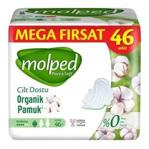 Molped Pure&Soft Hijyenik Ped Normal 46 Adet Mega Pk