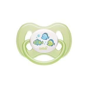 Bebsi Emzik Ortodontik Damaklı Kelebek No:1 Mavi-Yeşil (2 Li PK) Fırsat Pk