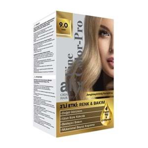 Alix 50ML Kit Saç Boyası 9.0 Sarı (4 Lü Set)