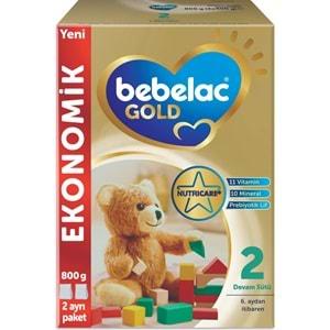 Bebelac Gold 800GR No:2 Devam Sütü (6-9 Ay) (5 Li Set)