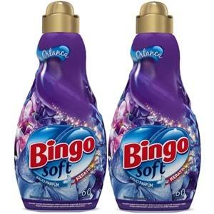 Bingo Soft Çamaşır Yumuşatıcı Konsantre 1440ML Ortanca (2 Li Set)