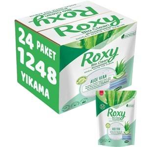 Dalan Roxy Bio Clean Matik Sabun Tozu 1.6Kg Aloe Vera (24 Lü Set) (1248 Yıkama)