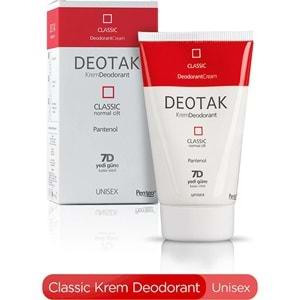 Deotak Krem Deodorant 35ML Classic (Normal Cilt) (2 Li Set)