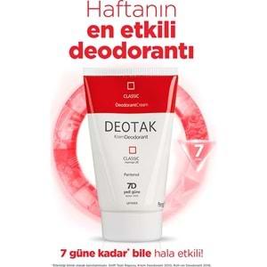 Deotak Krem Deodorant 35ML Classic (Normal Cilt) (3 Lü Set)