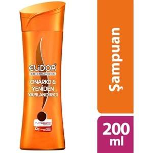 Elidor Şampuan 200ML Anında Onarıcı Bakım (Turuncu) (6 Lı Set)