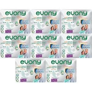 Evony Premium Hasta Bezi Yetişkin Bel Bantlı Tekstil Yüzey Ekstra Büyük (XL) 240 Adet