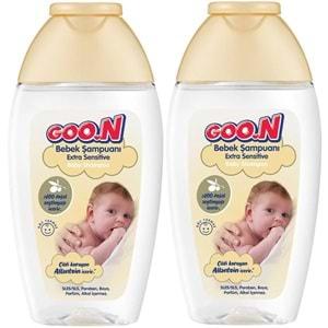Goon Bebek Saç ve Vücut Şampuanı 200ML Ekstra Sensitive/Hassas (2 Li Set)