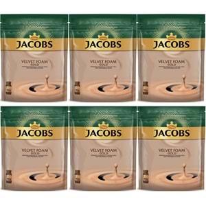 Jacobs Velvet Gold Foam Kahve 70GR (6 Lı Set)