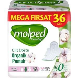 Molped Pure&Soft Hijyenik Ped Uzun 324 (9PK*36) Adet Mega Pk