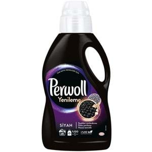 Perwoll Sıvı Çamaşır Deterjanı 12LT Siyah Yenileme Hassas Bakım (192 Yıkama) (12*1LT)