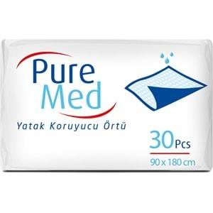 Puremed Hasta Yatak Koruyucu 90*180Cm 60 Adet (2PK*30)