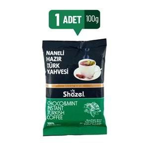 Shazel Hazır Türk Kahvesi 600GR Naneli (6 Lı Set) (6PK*100GR)